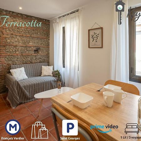 Appartement Le Terracotta - Cosy Et Lumineux à Toulouse Extérieur photo